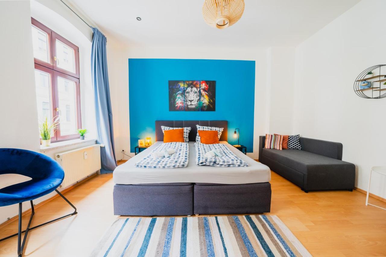 Blue Chili 08 - Magdeburg 2-Zimmer Altbau, Wi-Fi, 5 Pax 외부 사진