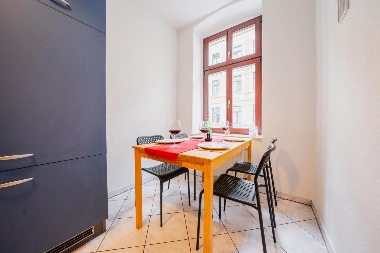 Blue Chili 08 - Magdeburg 2-Zimmer Altbau, Wi-Fi, 5 Pax 외부 사진