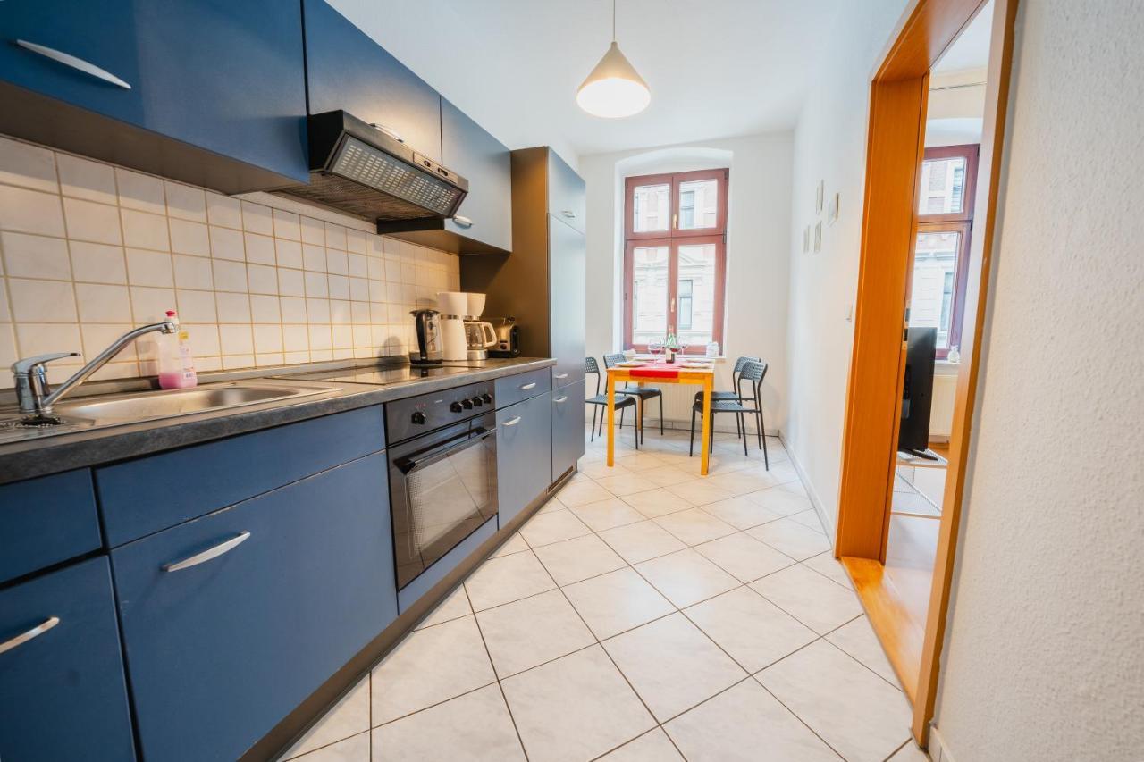 Blue Chili 08 - Magdeburg 2-Zimmer Altbau, Wi-Fi, 5 Pax 외부 사진