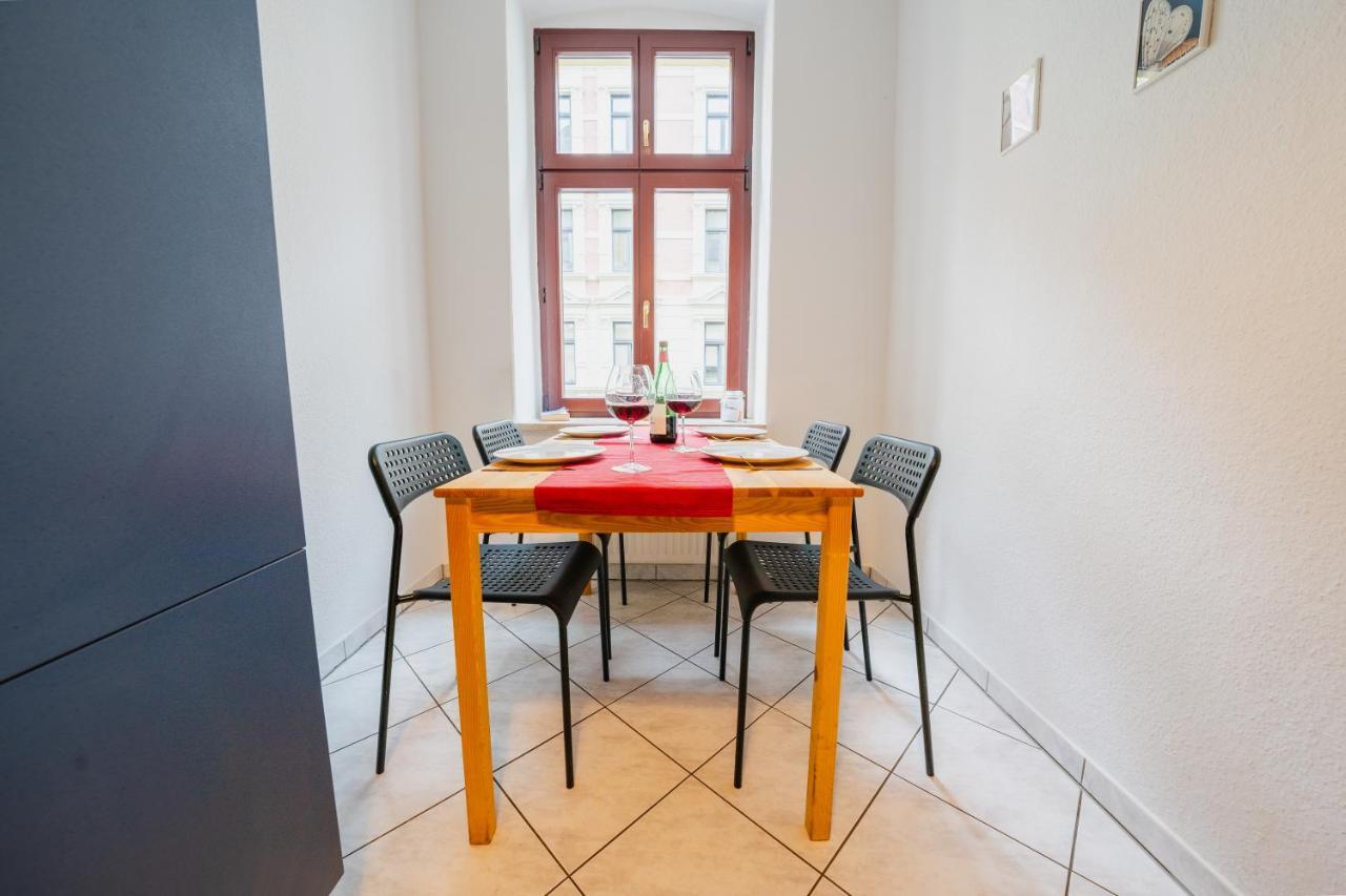 Blue Chili 08 - Magdeburg 2-Zimmer Altbau, Wi-Fi, 5 Pax 외부 사진