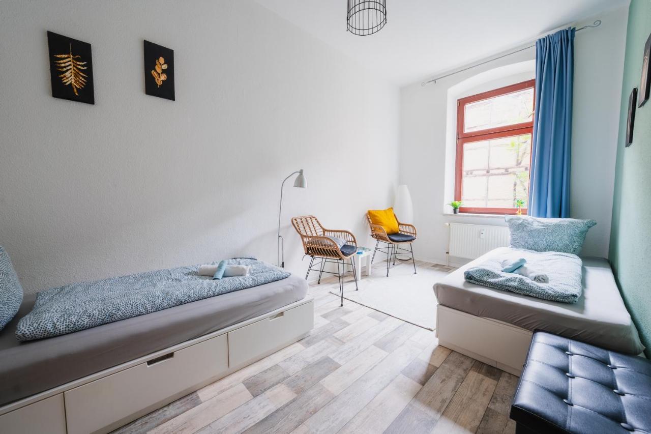 Blue Chili 08 - Magdeburg 2-Zimmer Altbau, Wi-Fi, 5 Pax 외부 사진