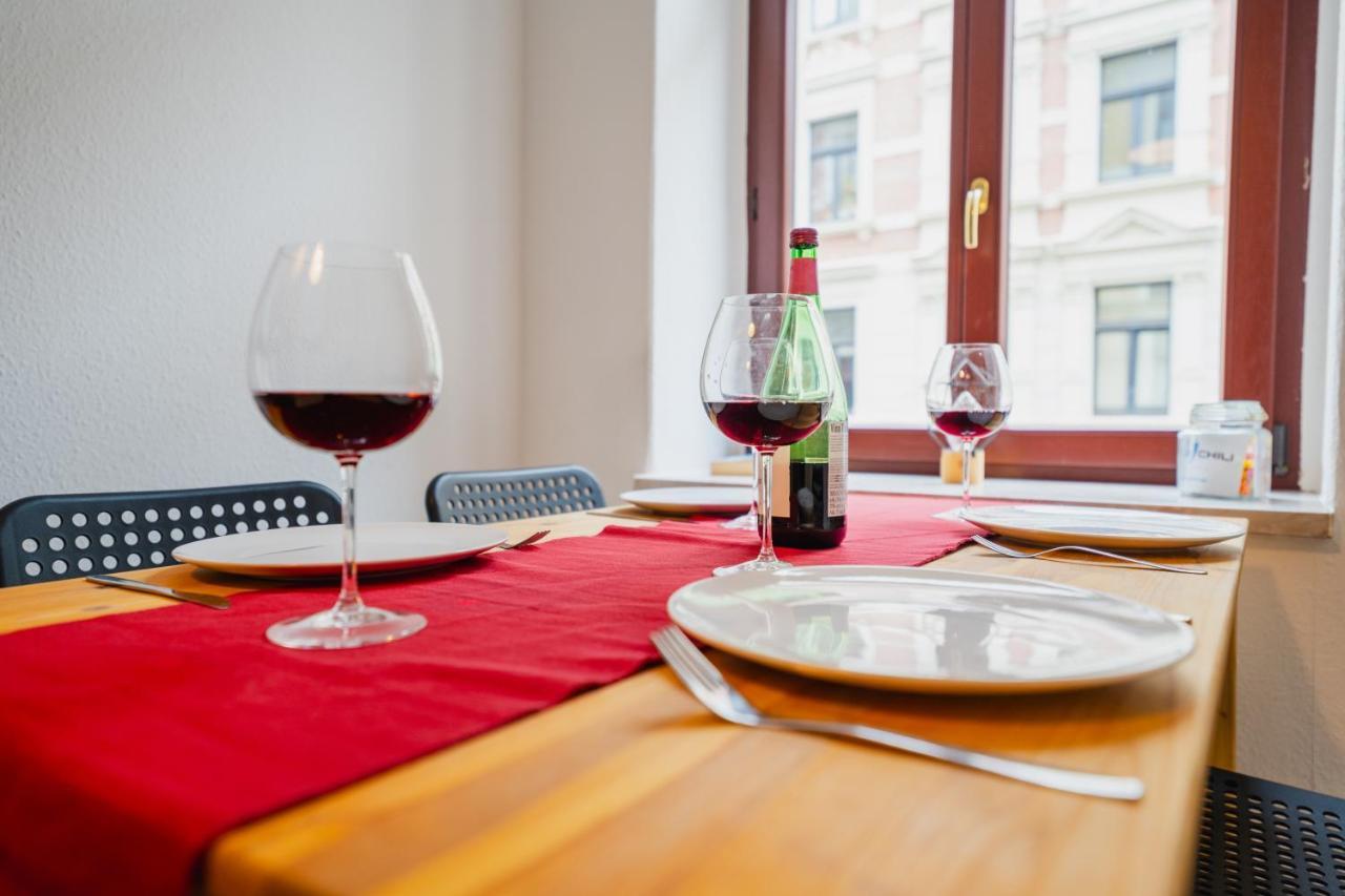 Blue Chili 08 - Magdeburg 2-Zimmer Altbau, Wi-Fi, 5 Pax 외부 사진