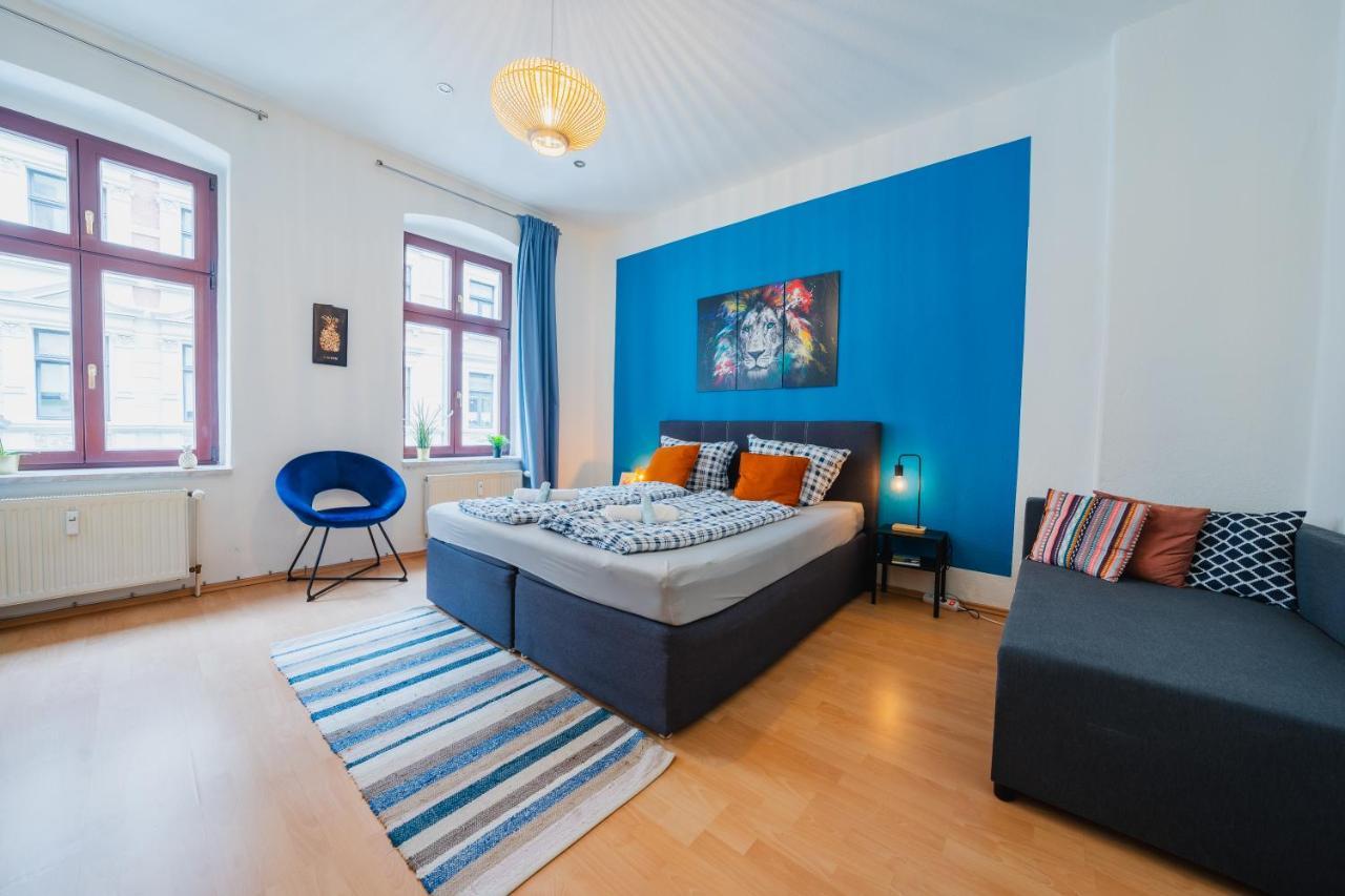 Blue Chili 08 - Magdeburg 2-Zimmer Altbau, Wi-Fi, 5 Pax 외부 사진